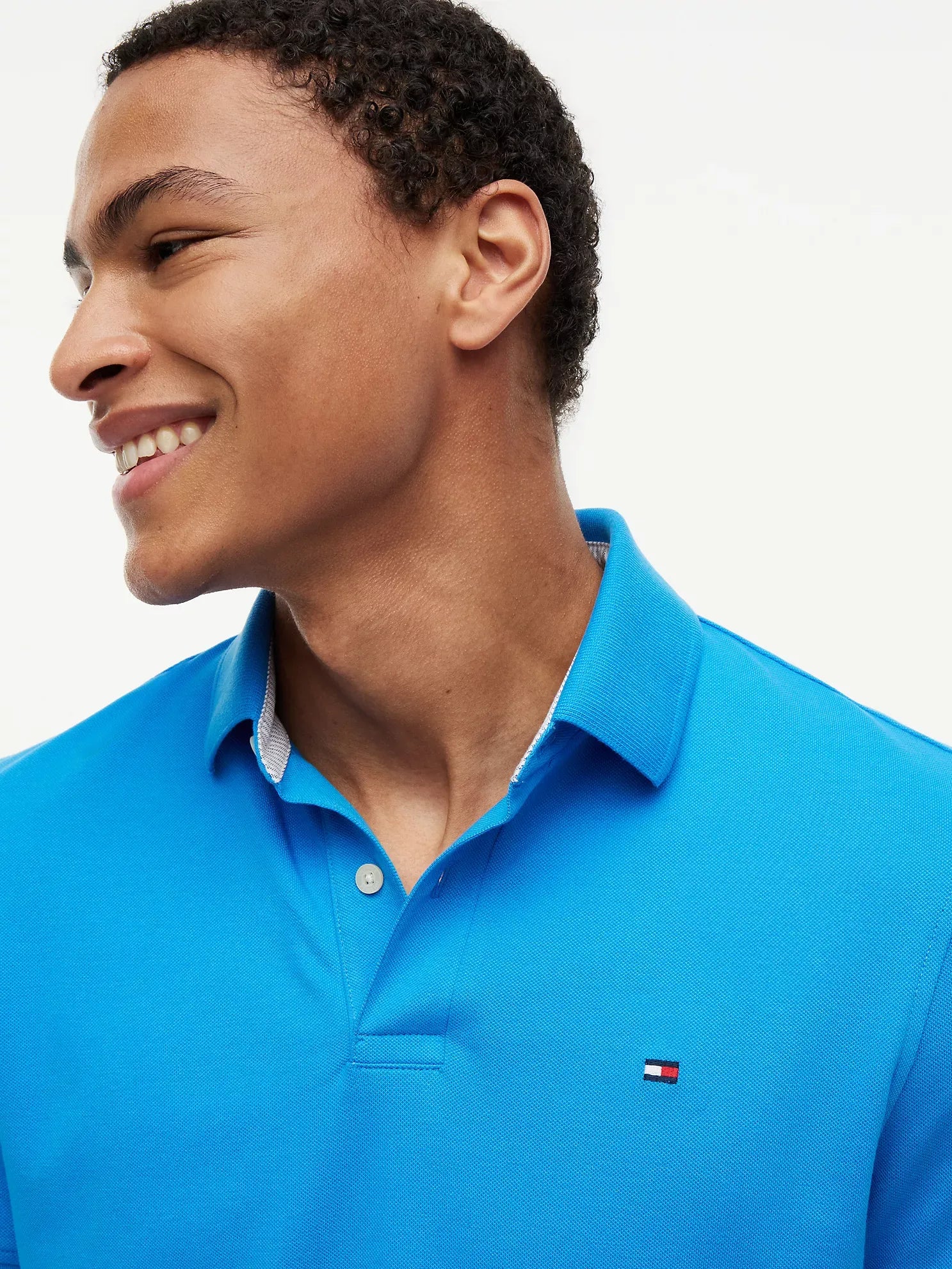 Chemise regular unicolor con logo