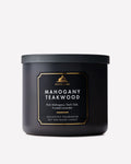 Vela 3 mechas Mahogany Teakwood