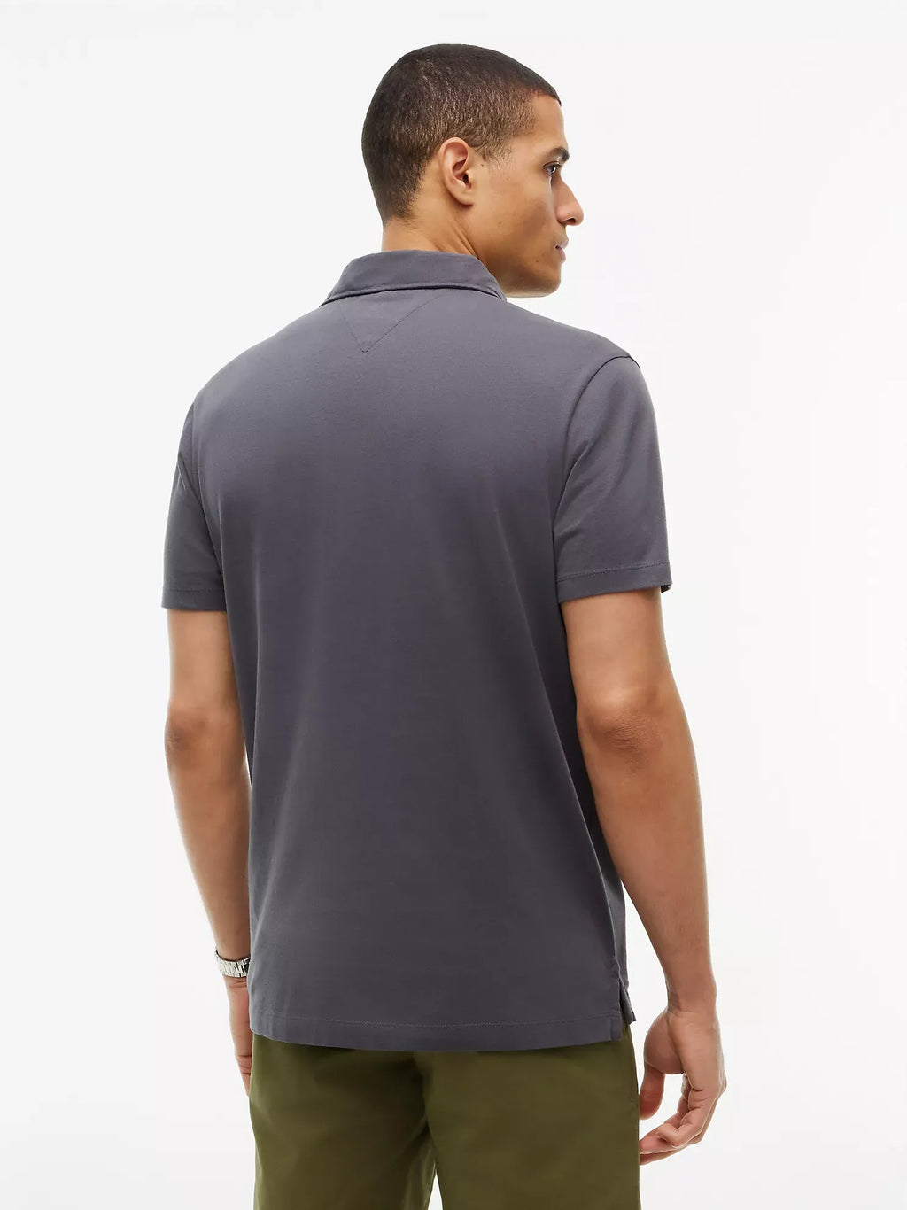 Chemise regular de algodón con bolsillo