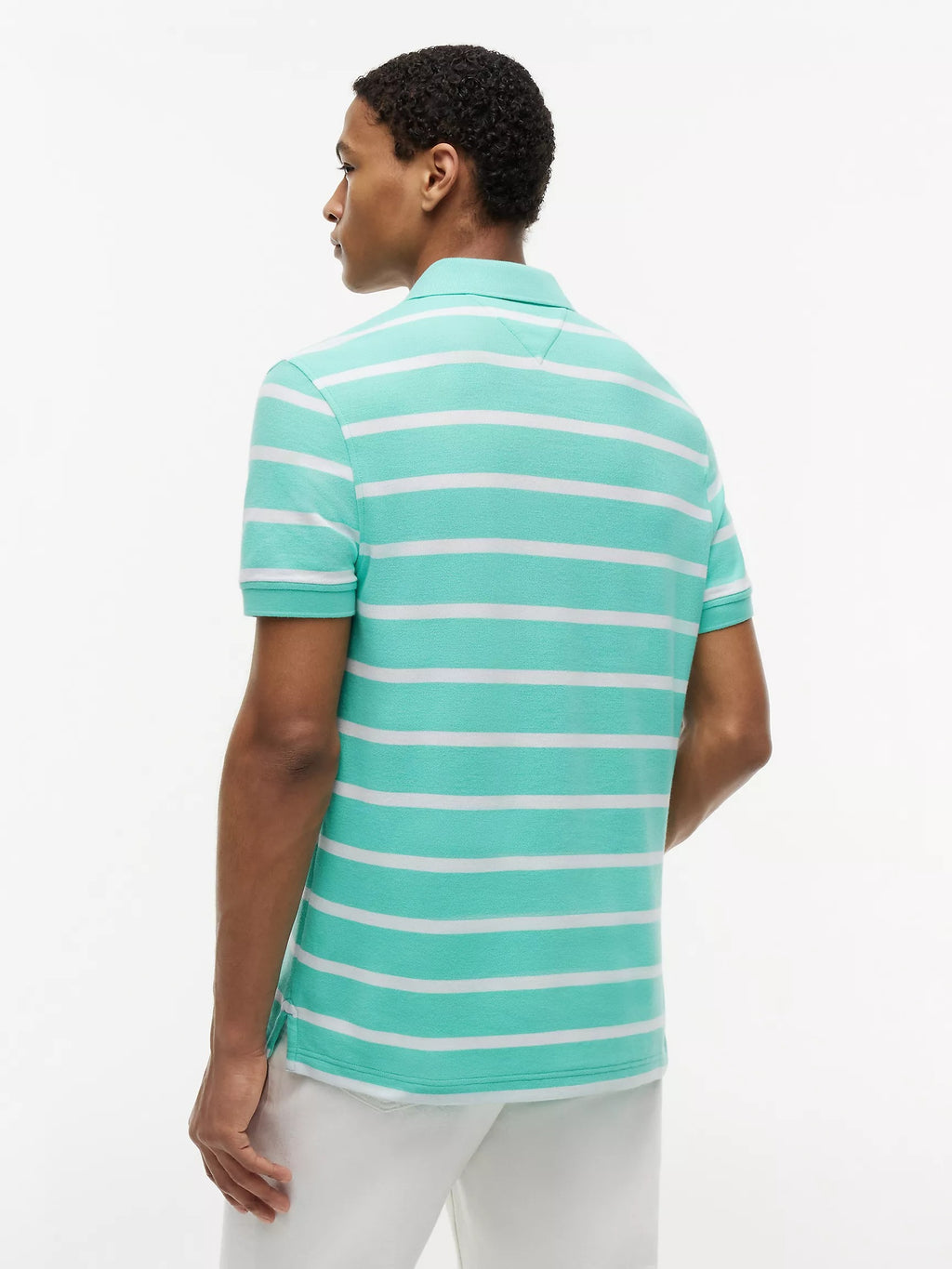 Chemise regular con patrón de rayas