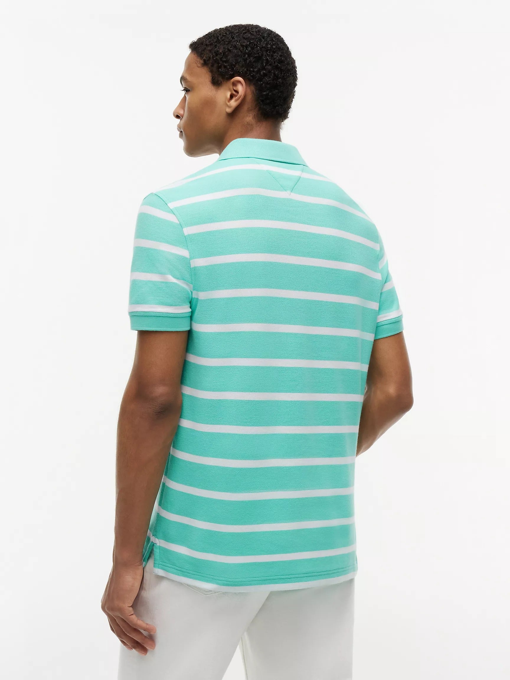 Chemise regular con patrón de rayas