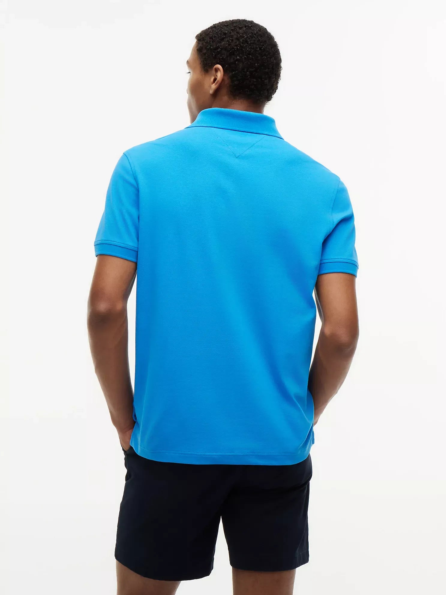 Chemise regular unicolor con logo