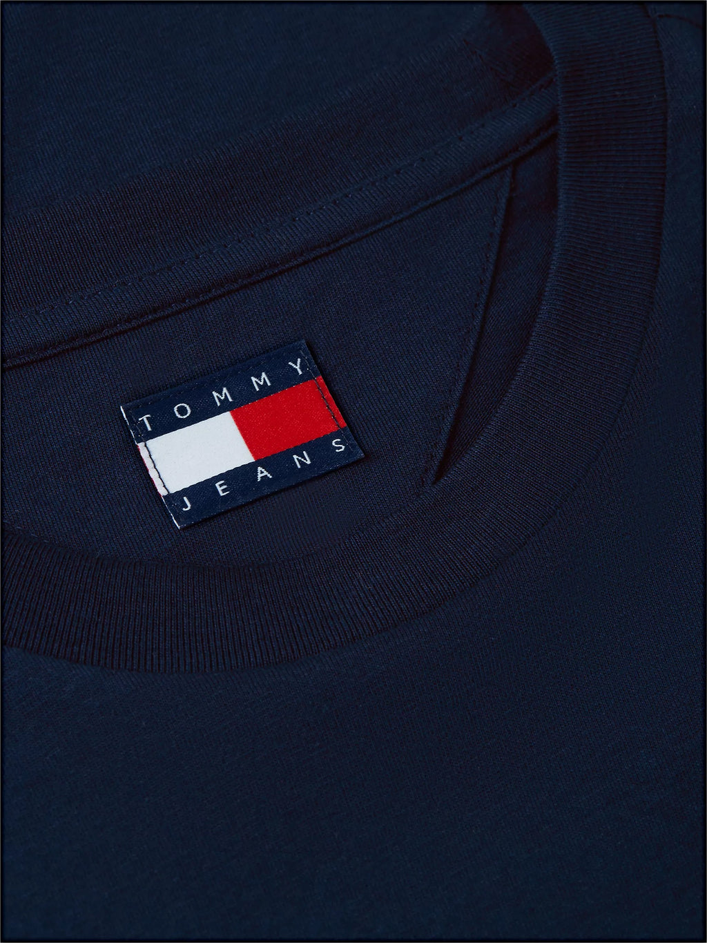 Franela cuello redondo con logo central TOMMY JEANS