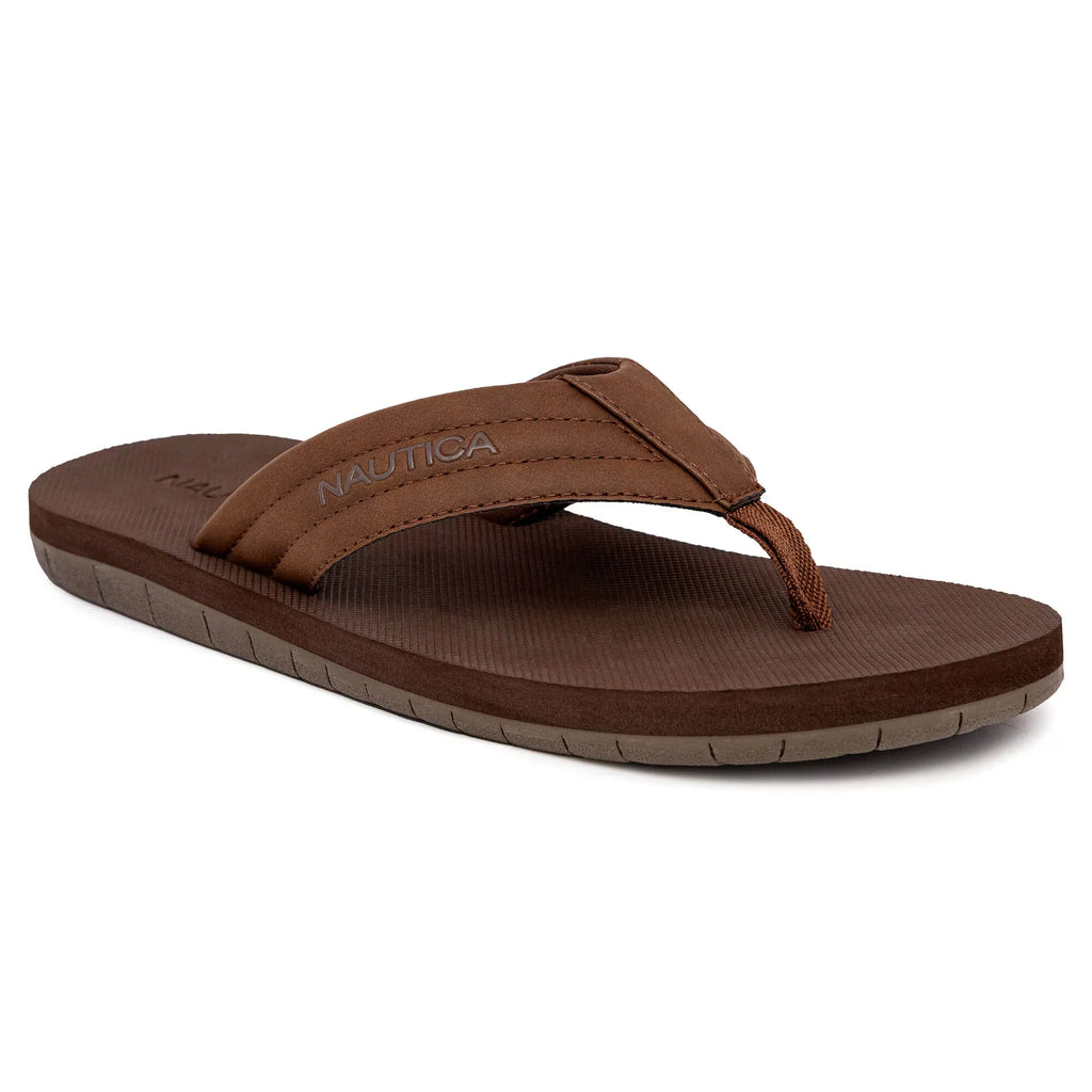 Sandalias con logo para caballero