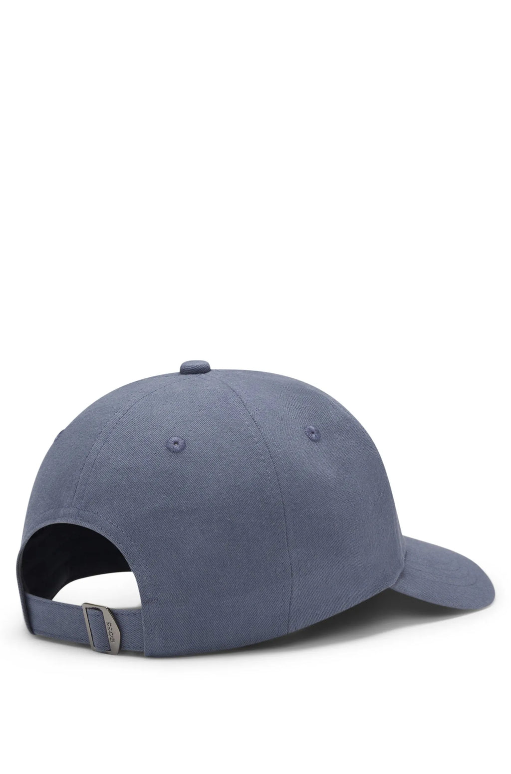 Gorra con logo en metal