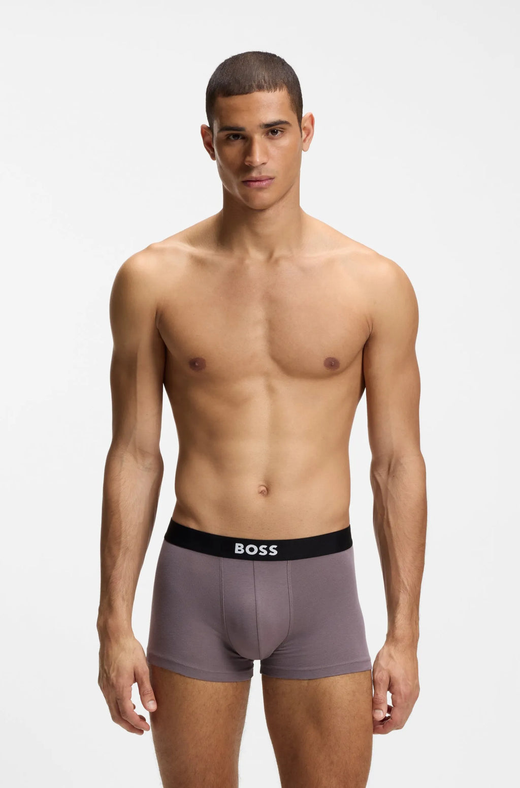 3 Pack Boxer cortos con logo en cinta