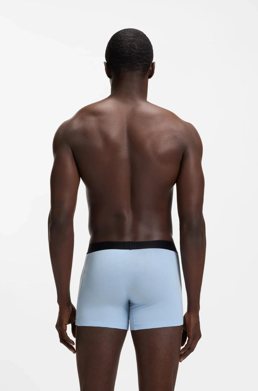 3 Pack Boxer cortos con logo en cinta