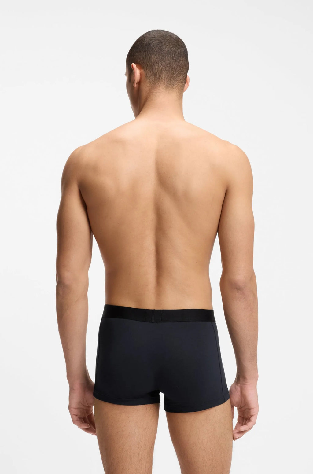 3 Pack Boxer cortos con logo en cinta