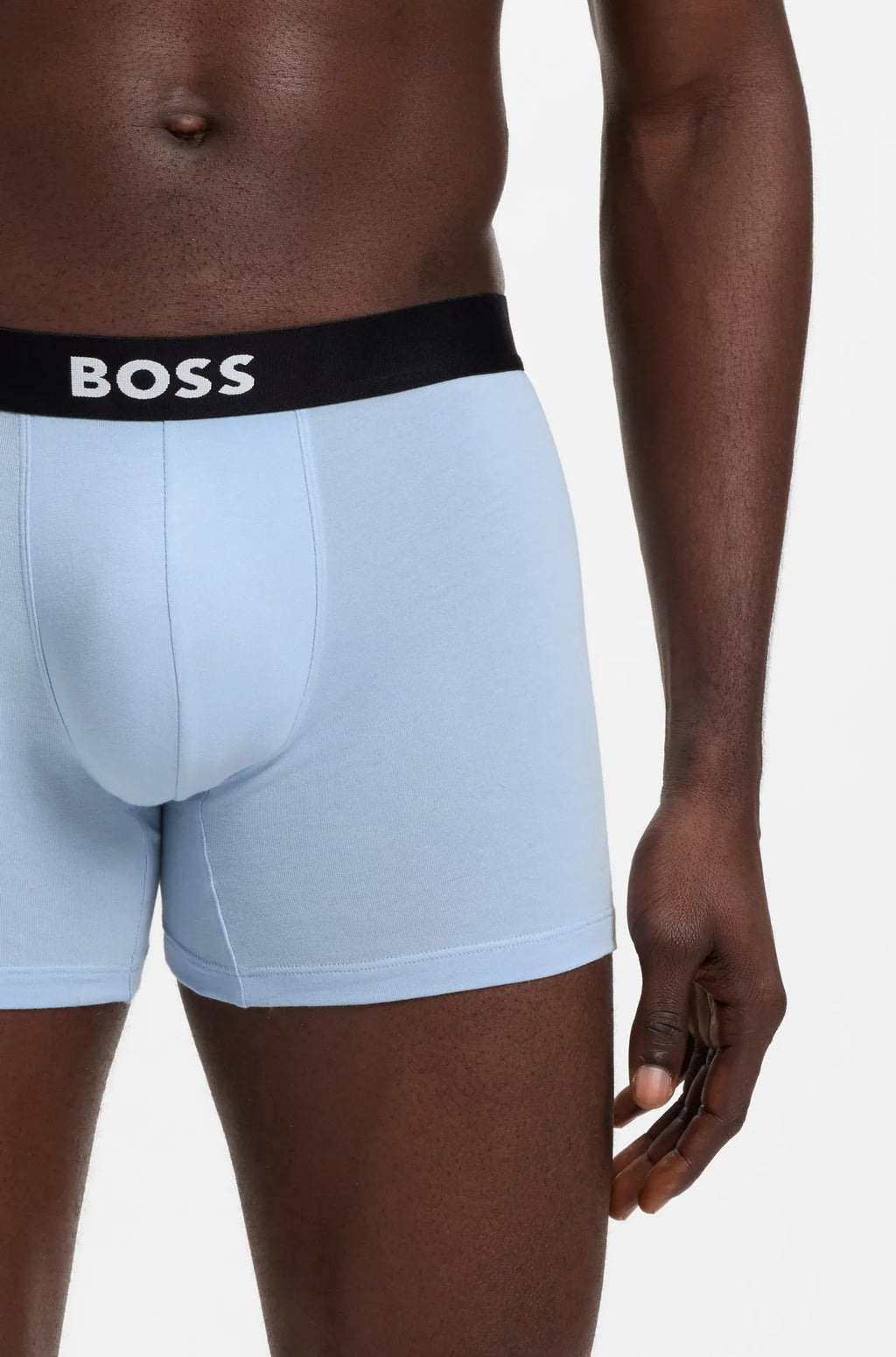 3 Pack Boxer cortos con logo en cinta