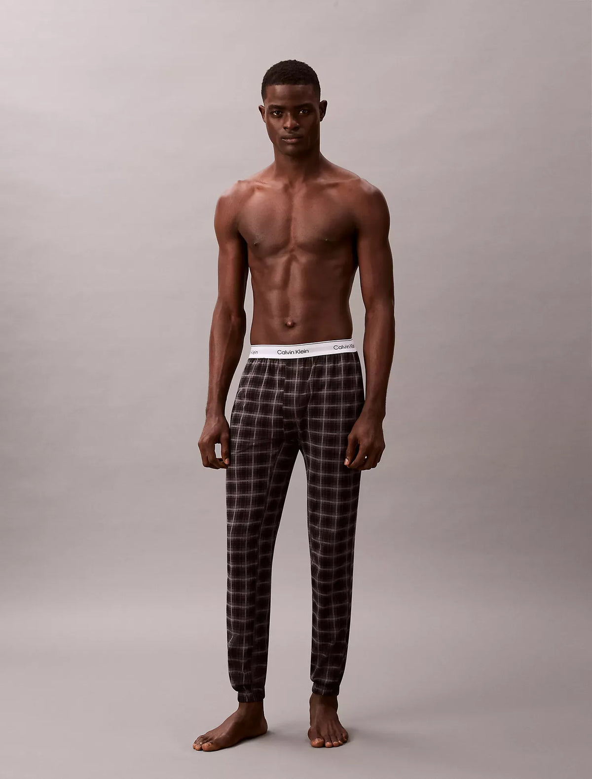 Pantalón tipo jogger para dormir de algodón