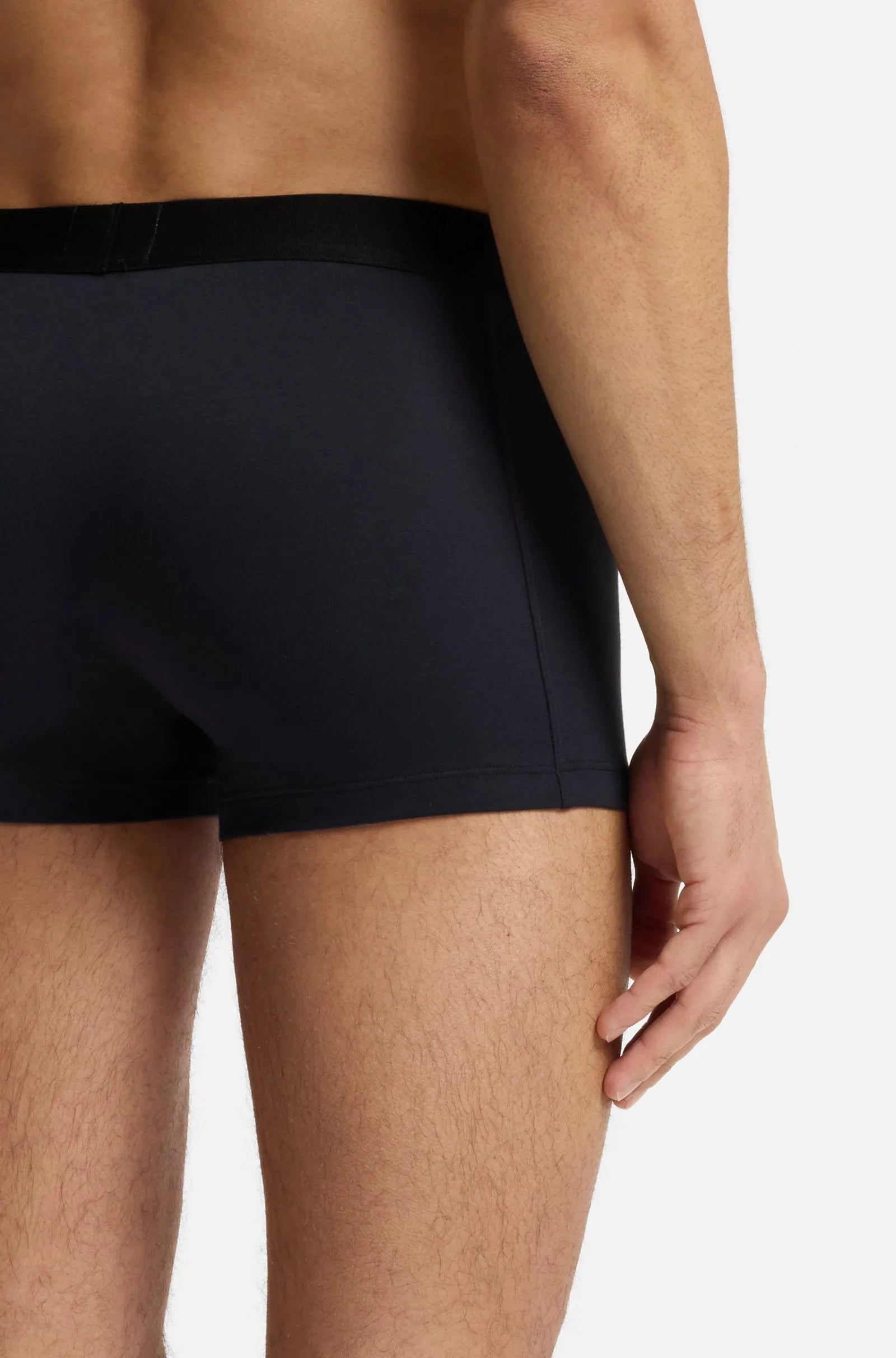 3 Pack Boxer cortos con logo en cinta