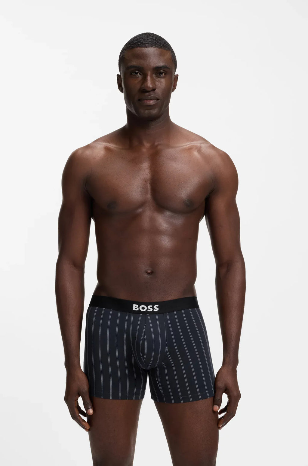 3 Pack Boxer cortos con logo en cinta