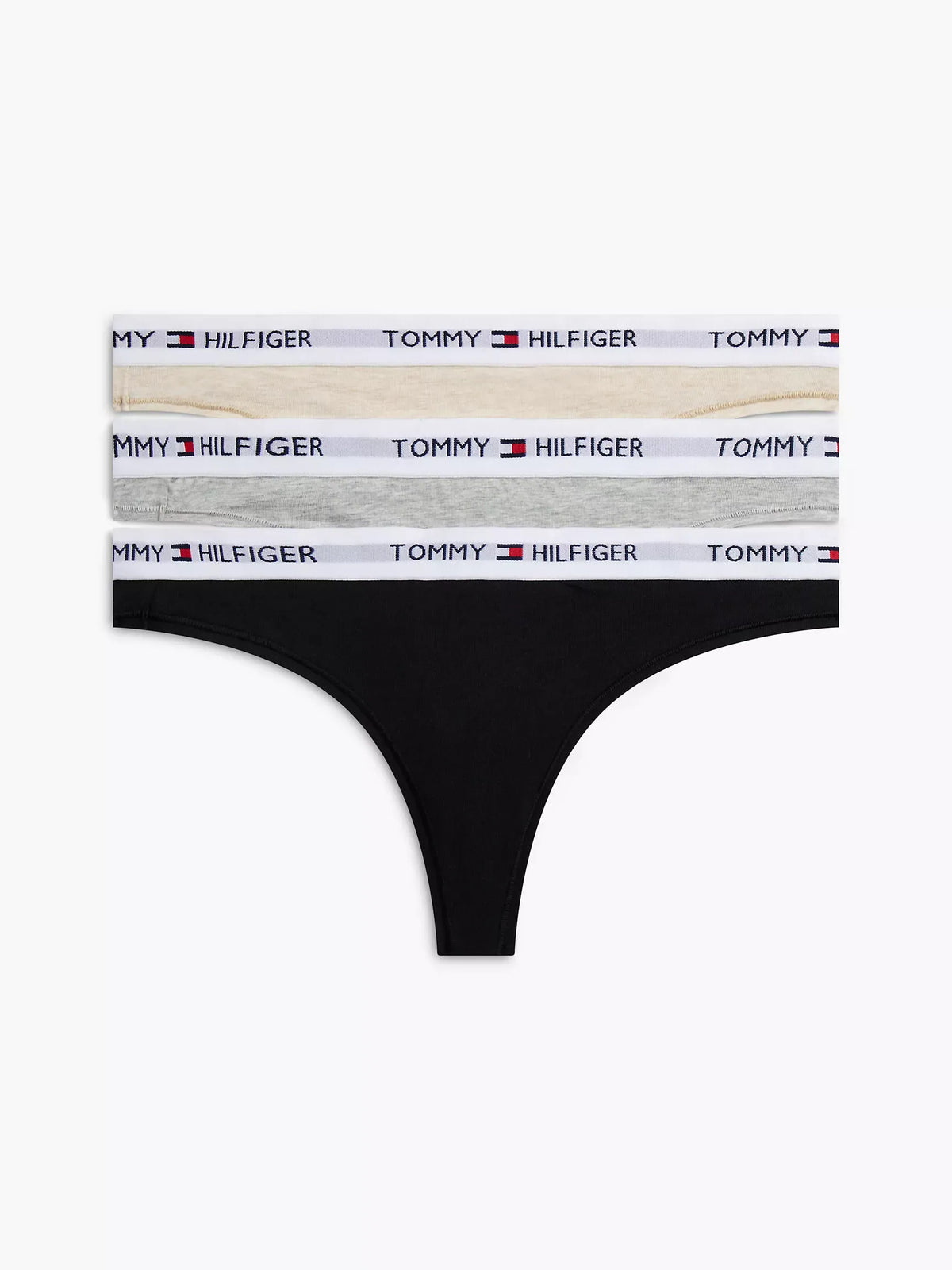 3 Pack panties de algodón tipo hilo