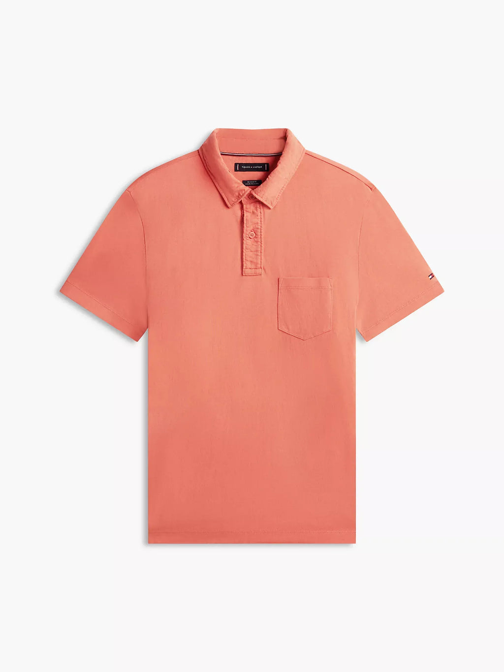Chemise regular de algodón con bolsillo