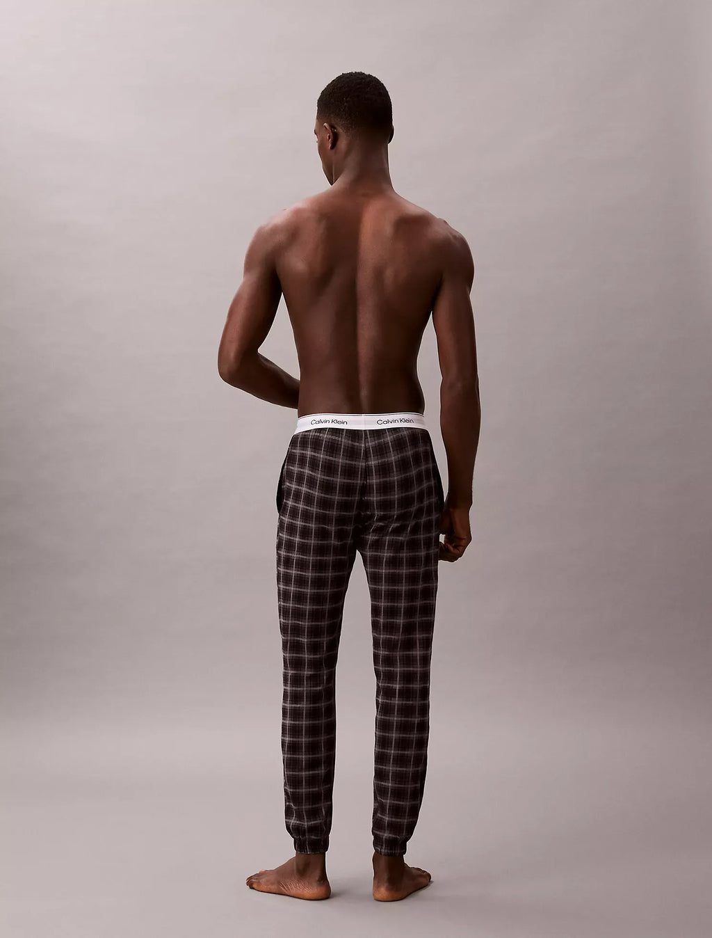 Pantalón tipo jogger para dormir de algodón