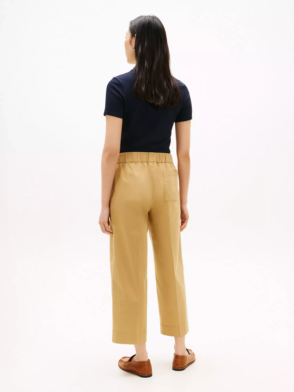 Pantalón holgado de pretina sin cierre