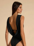 Body con diseño de espalda descubierta