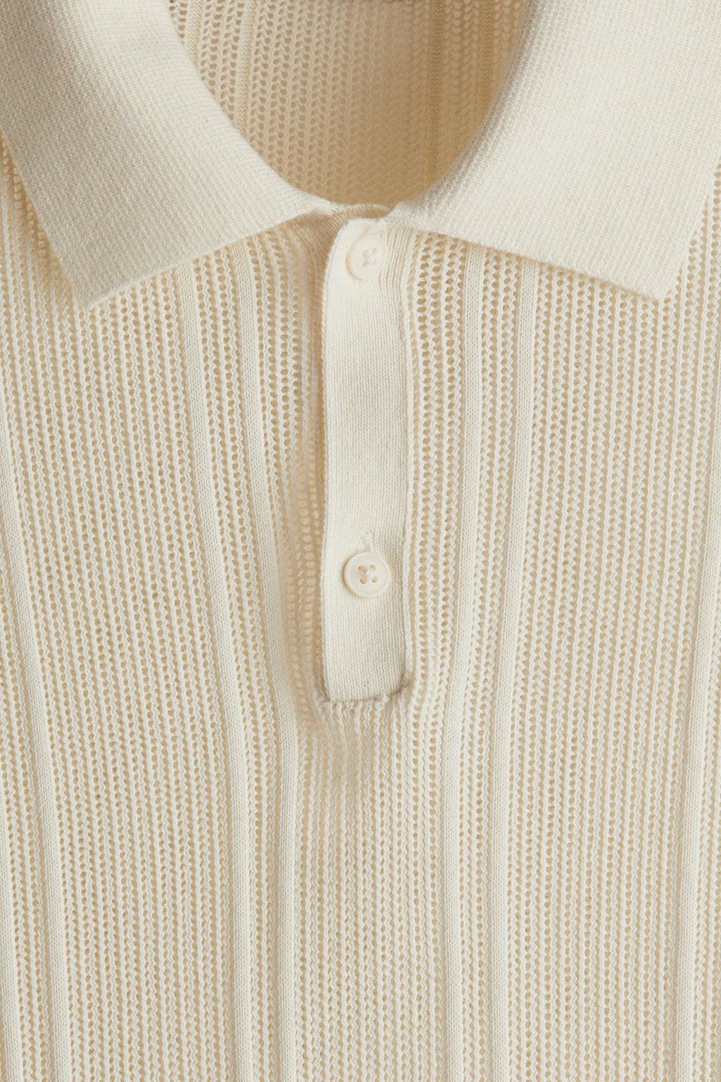 Chemise regular unicolor tejida