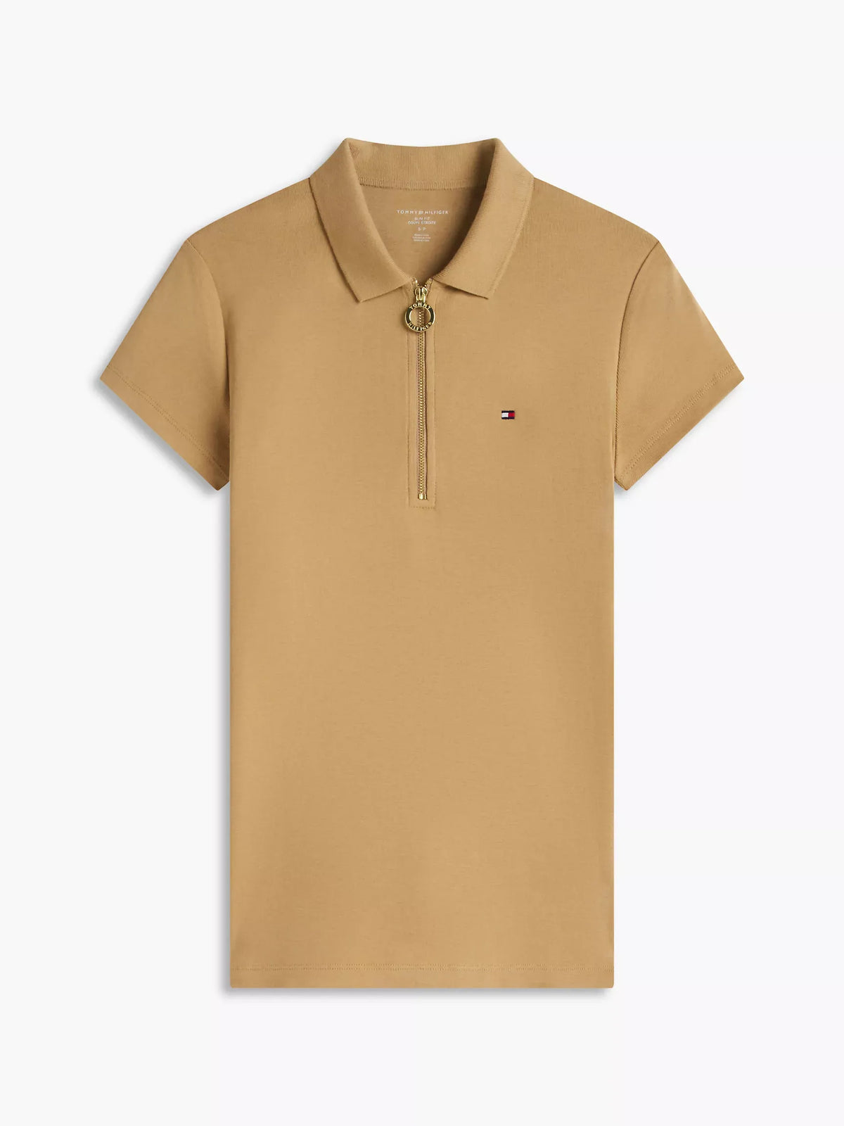 Chemise ajustada con cremallera de aro