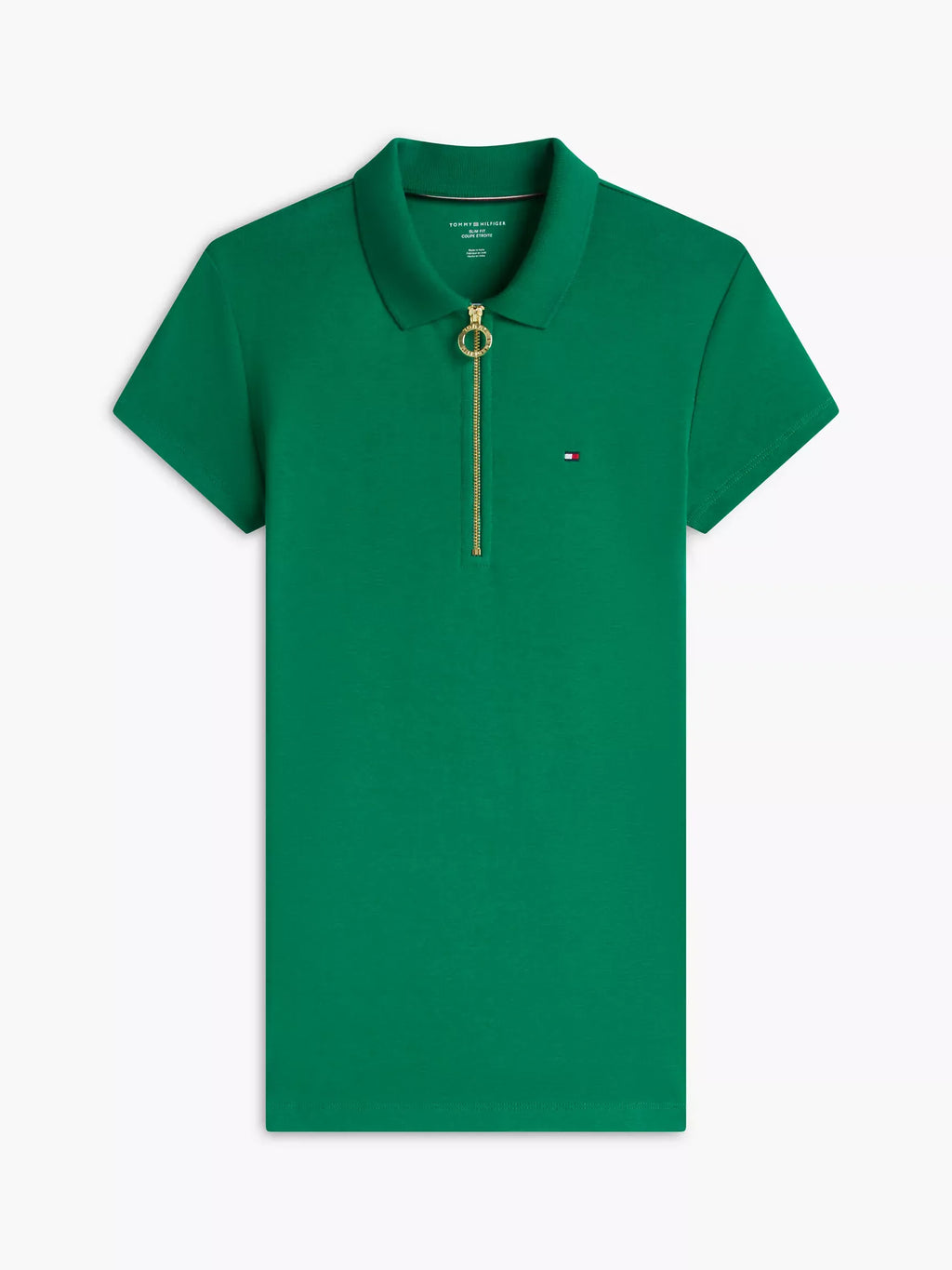 Chemise ajustada con cremallera de aro