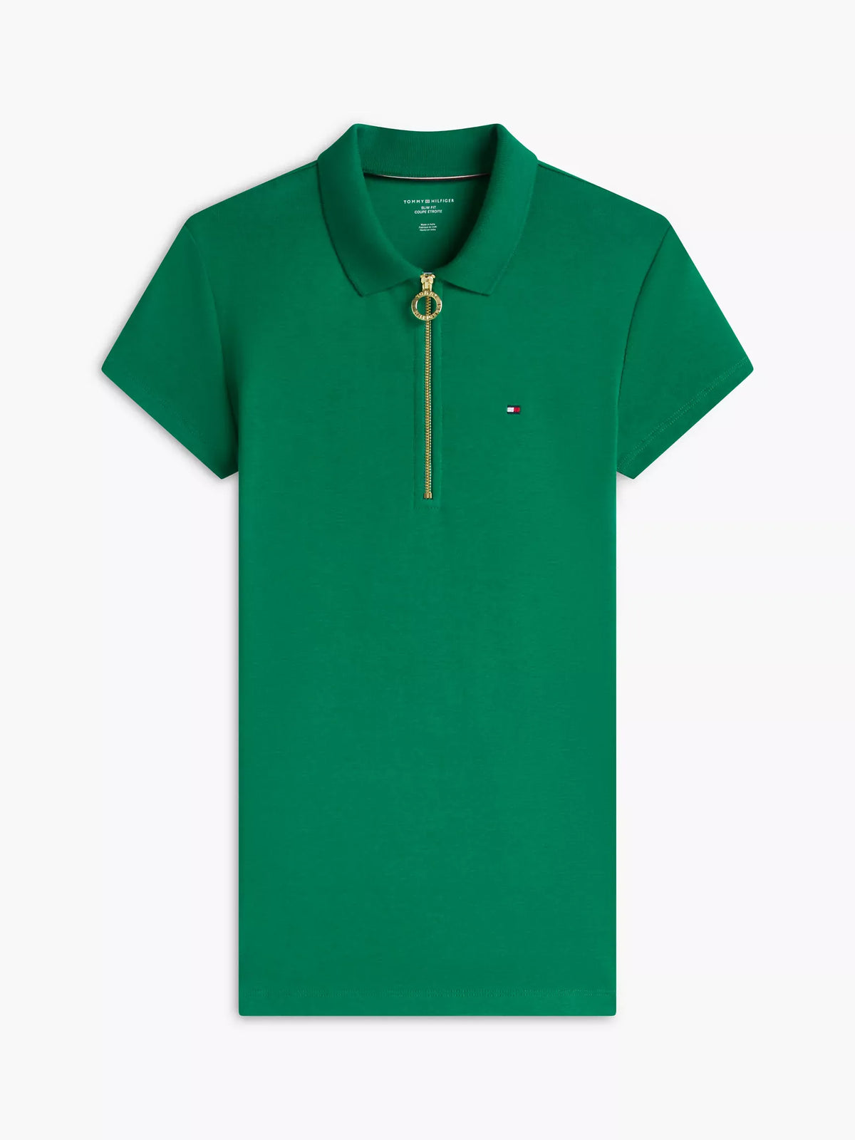 Chemise ajustada con cremallera de aro
