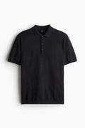 Chemise regular de punto fino