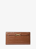 Cartera tipo monedero Carson con piel de cocodrilo