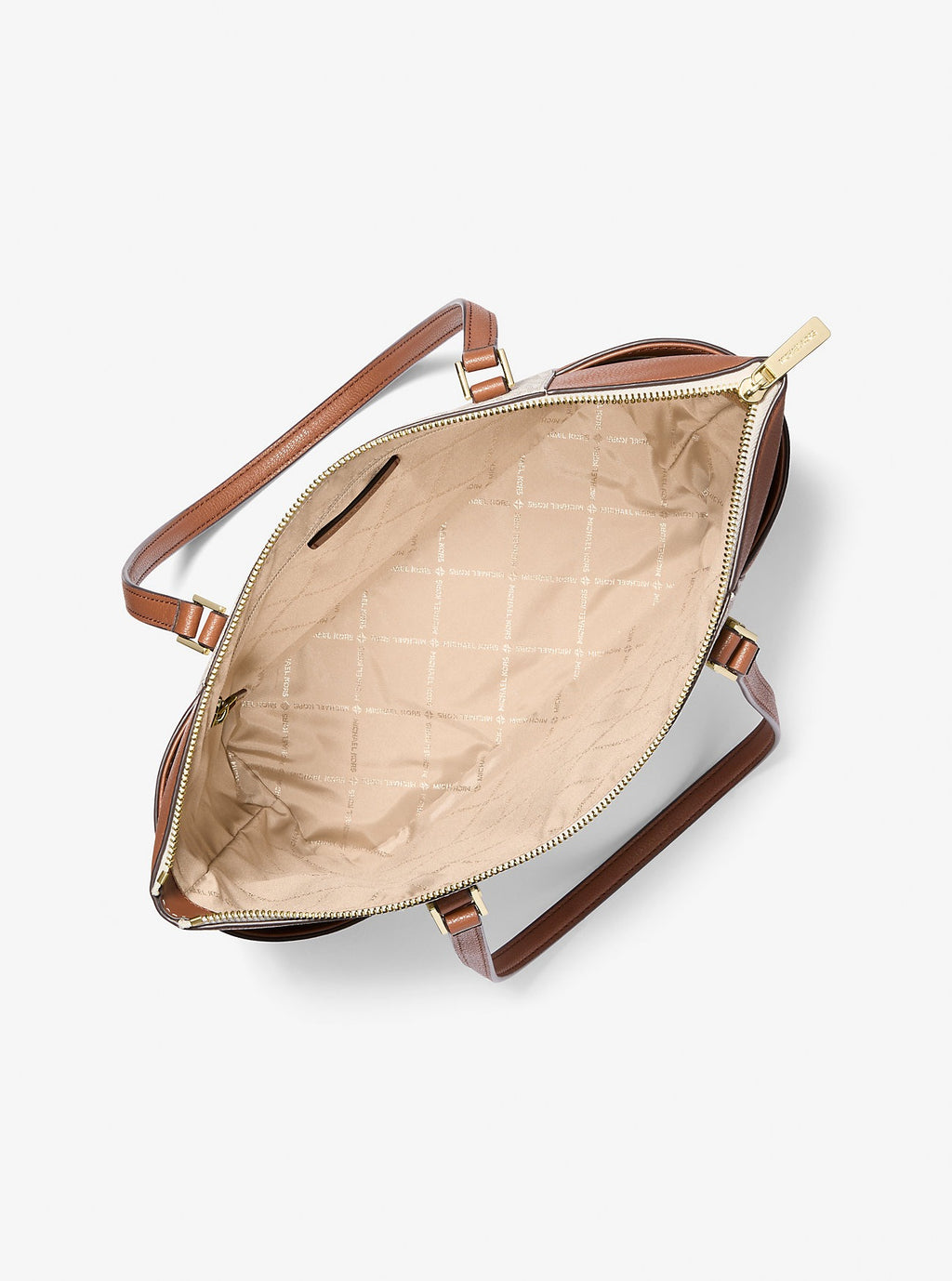 Cartera mediana Charlotte con logo estampado
