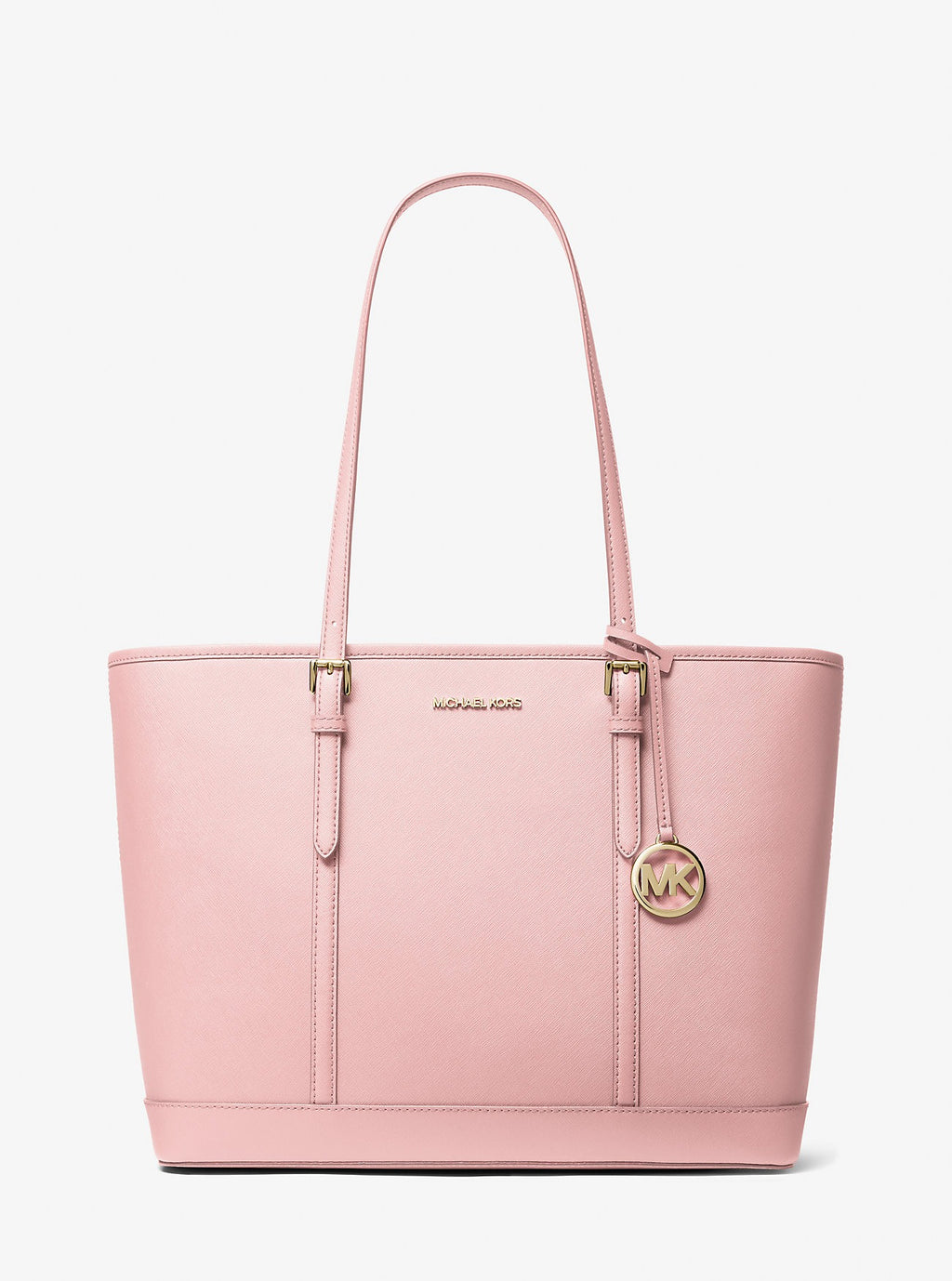 Cartera grande con piel de Saffiano