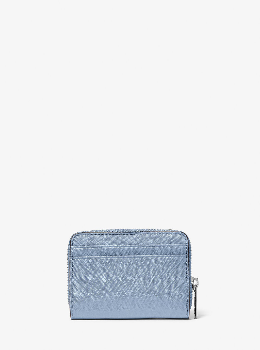 Cartera tipo monedero pequeño con piel de Saffiano