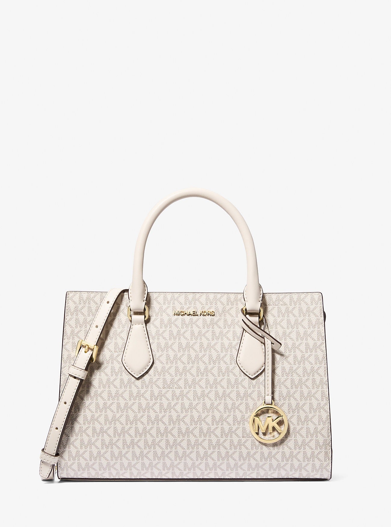 Cartera mediana Satchel Sheila con logo estampado