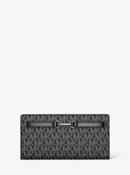 Cartera tipo monedero Carson con logo estampado