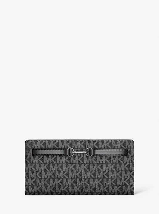 Cartera tipo monedero Carson con logo estampado