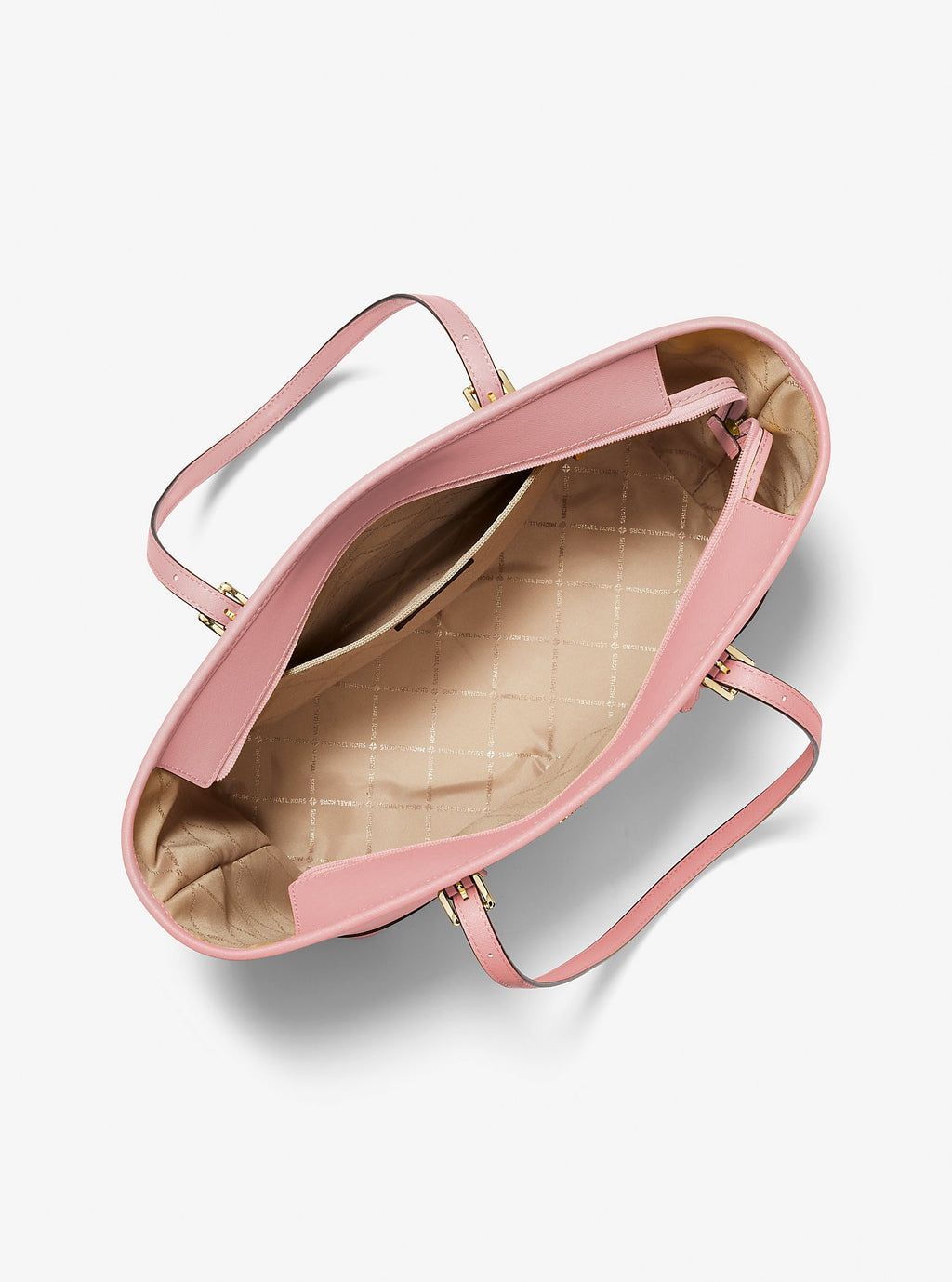 Cartera grande con piel de Saffiano