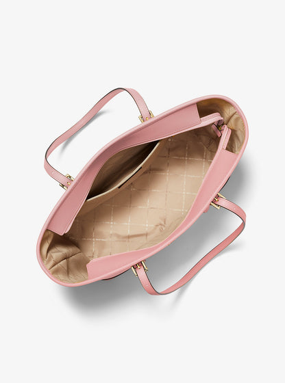 Cartera grande con piel de Saffiano