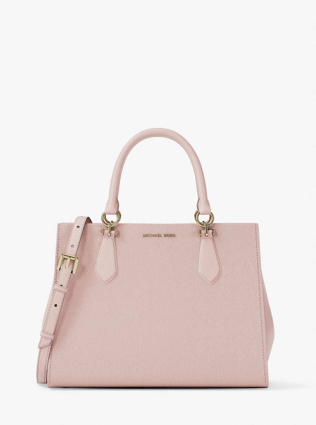 Cartera mediana Satchel Marilyn de piel Saffiano