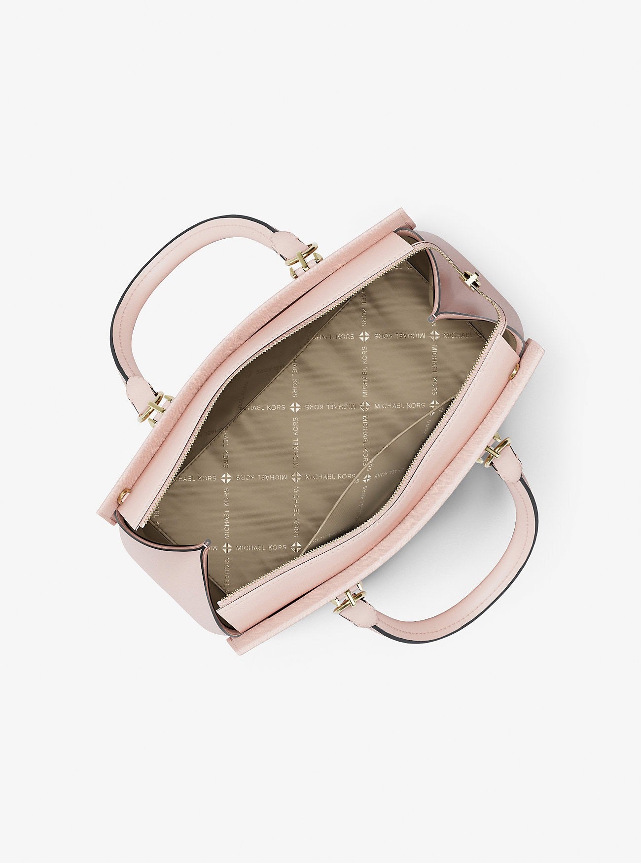 Cartera mediana Satchel Marilyn de piel Saffiano