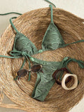 Bikini bordado con piedras