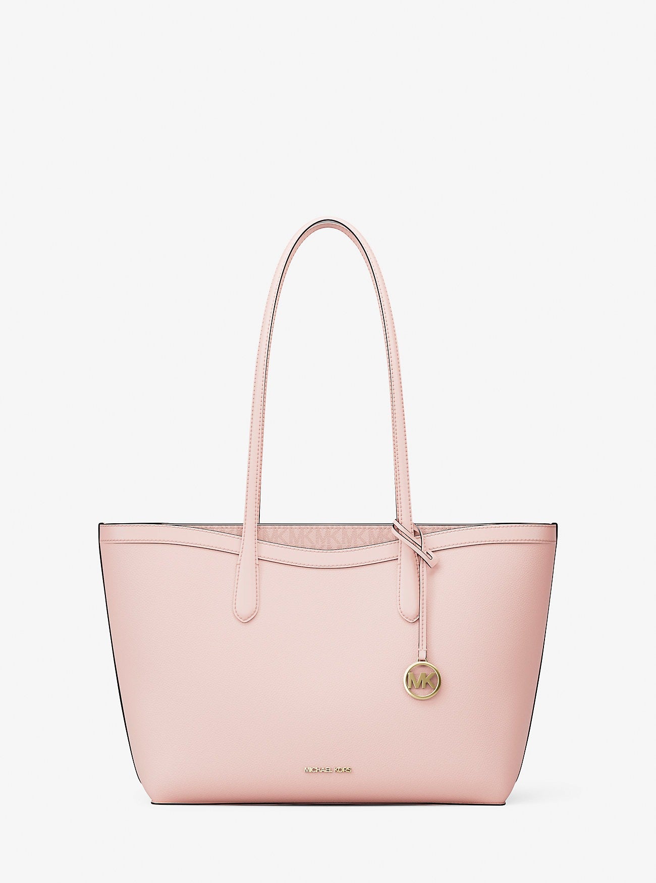 Cartera grande Arden de piel granulada