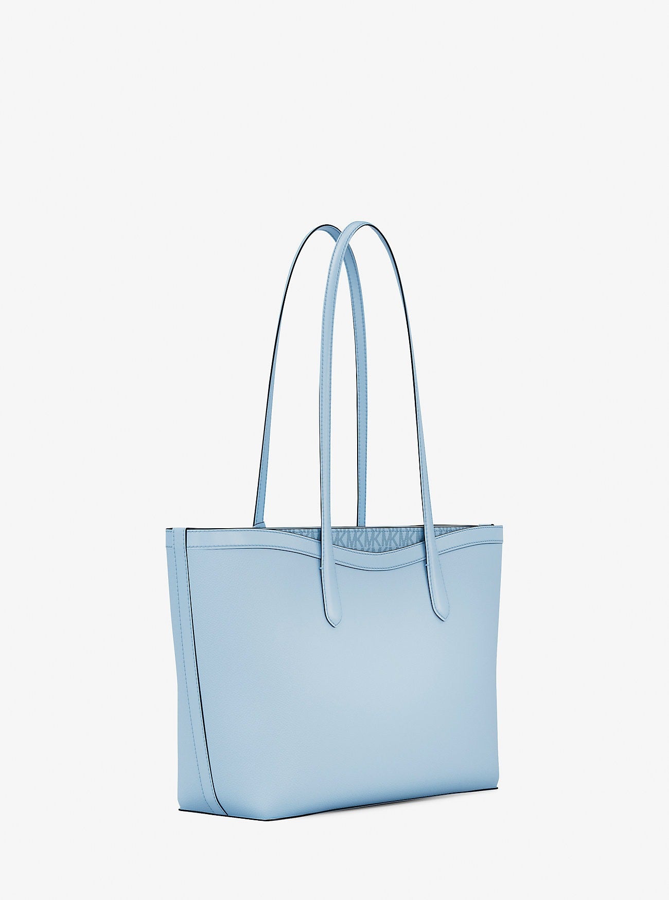 Cartera grande Arden de piel granulada