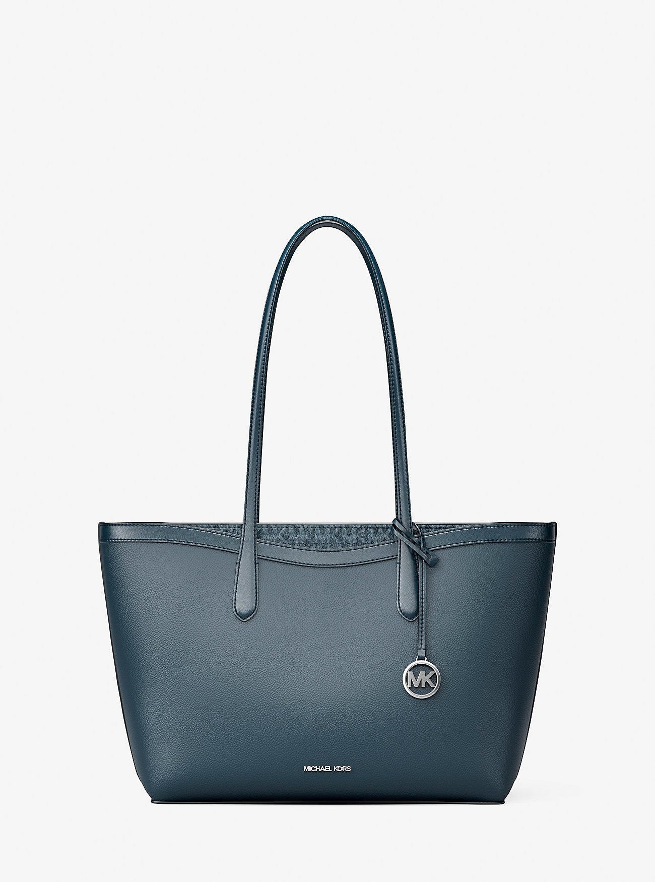 Cartera grande Arden de piel granulada