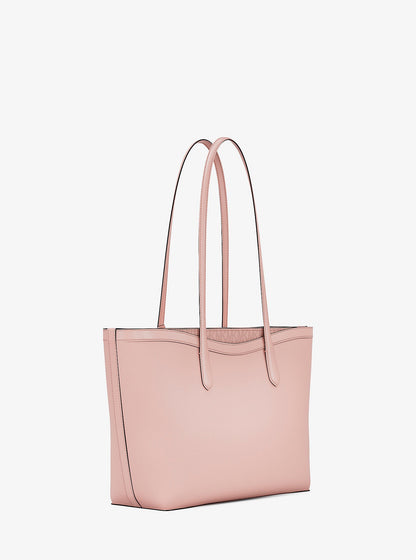 Cartera grande Arden de piel granulada