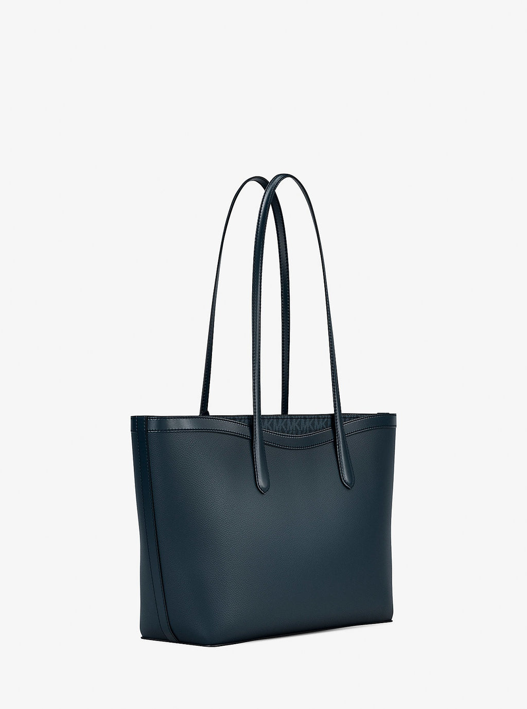 Cartera grande Arden de piel granulada