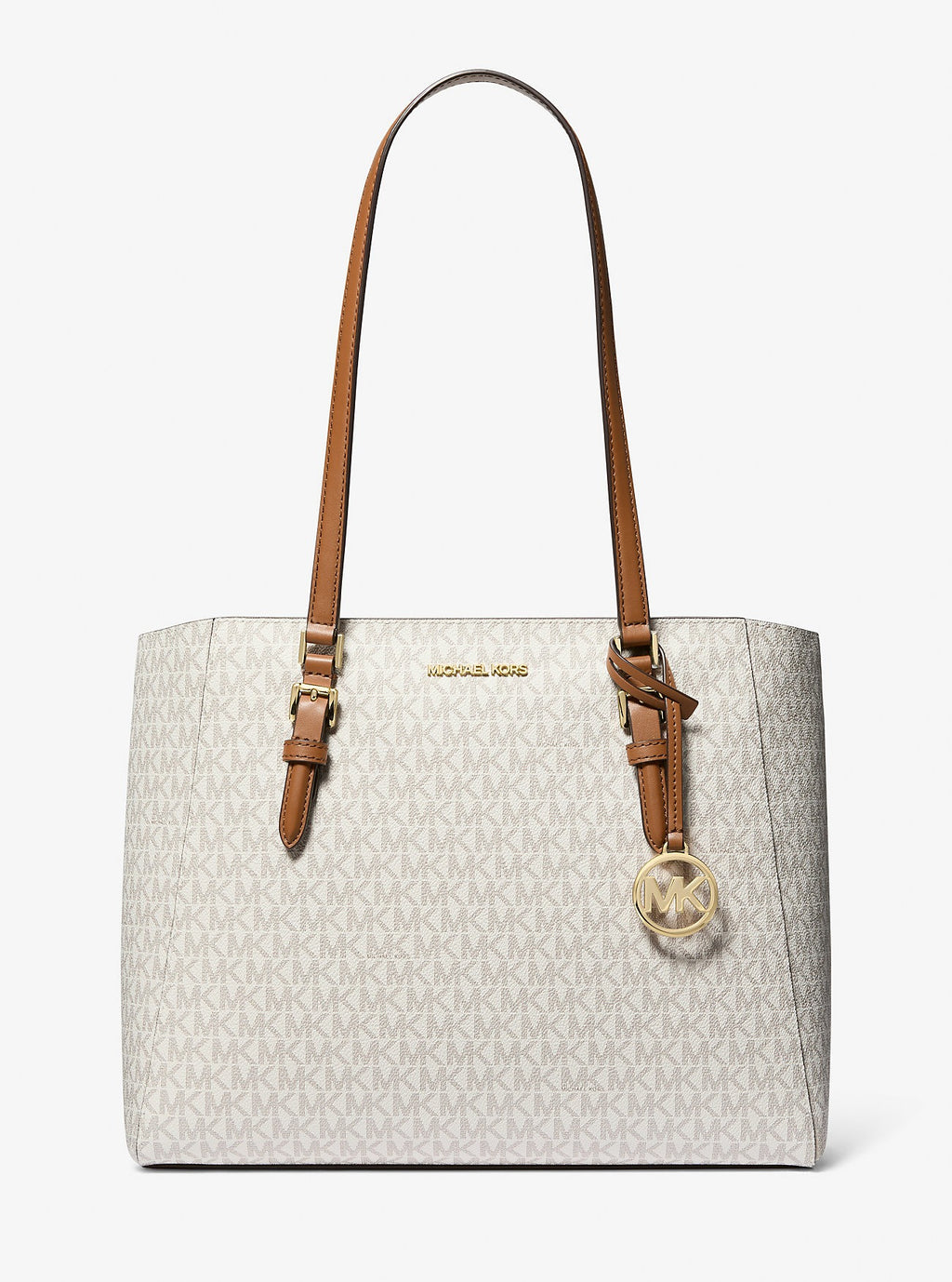 Cartera grande Charlotte de piel Saffiano 3 en 1