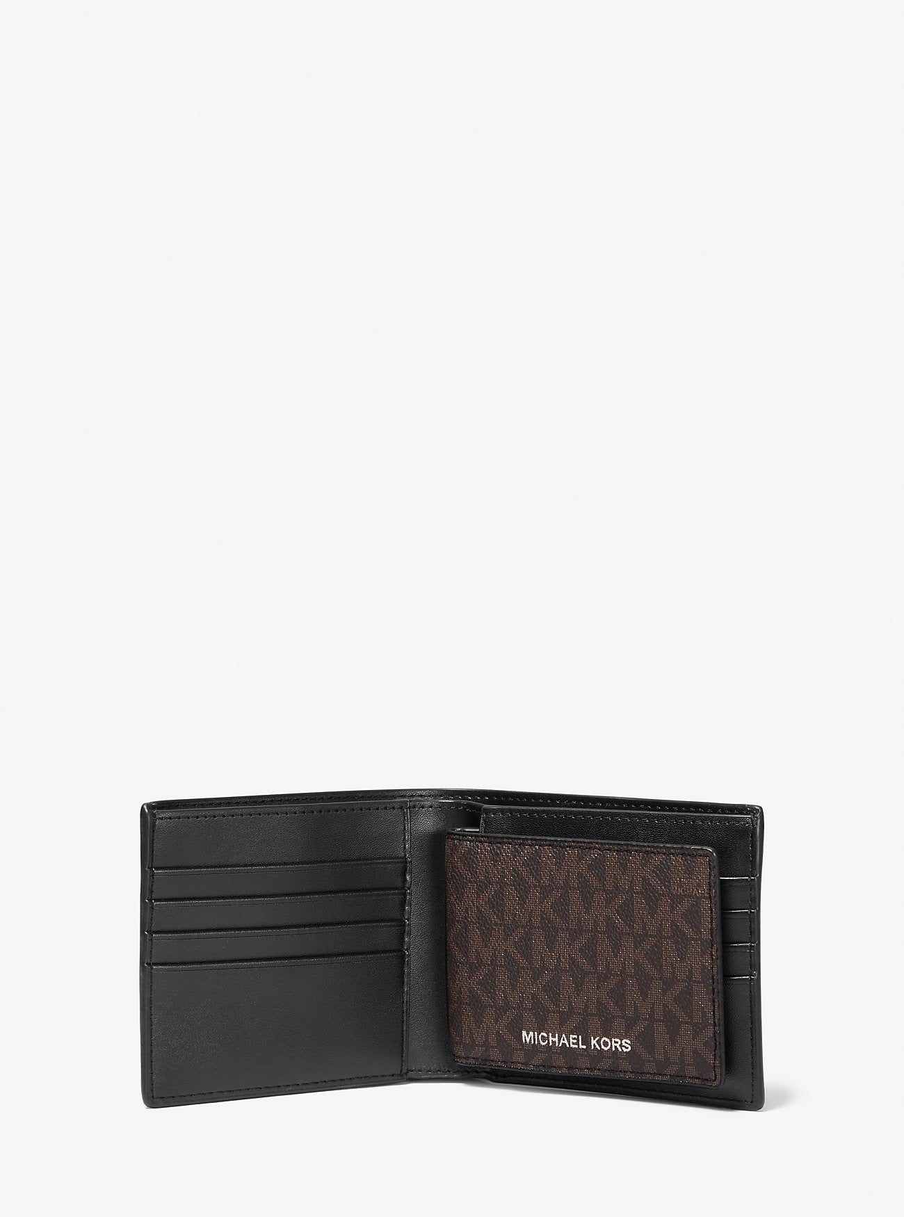 Cartera plegable con el logotipo de Cooper y tarjetero