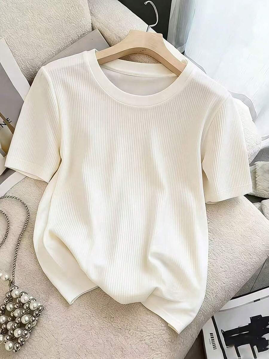 Blusa de punto estilo francés