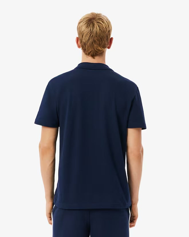 Chemise regular con linea central y logo