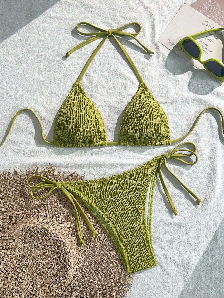 Bikini con detalle retorcido