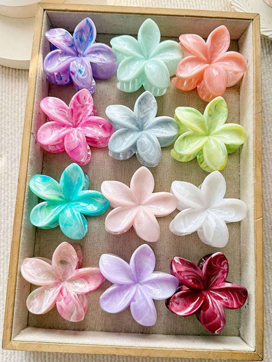 Gancho con diseño de flor