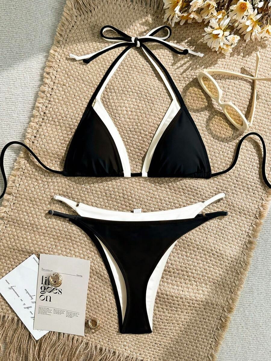 Bikini de colores combinados